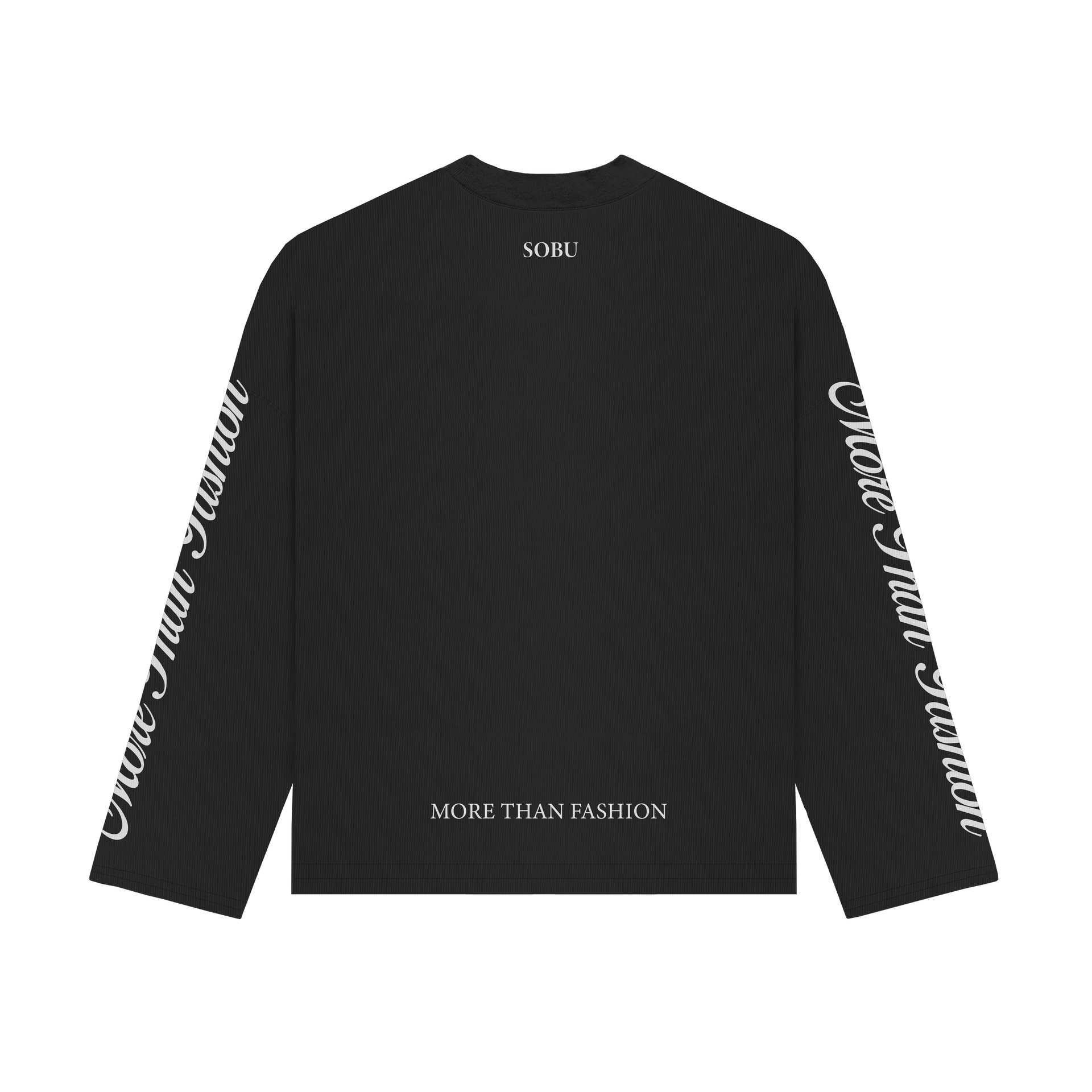 BLACK - SOBU LONG SLEEVE