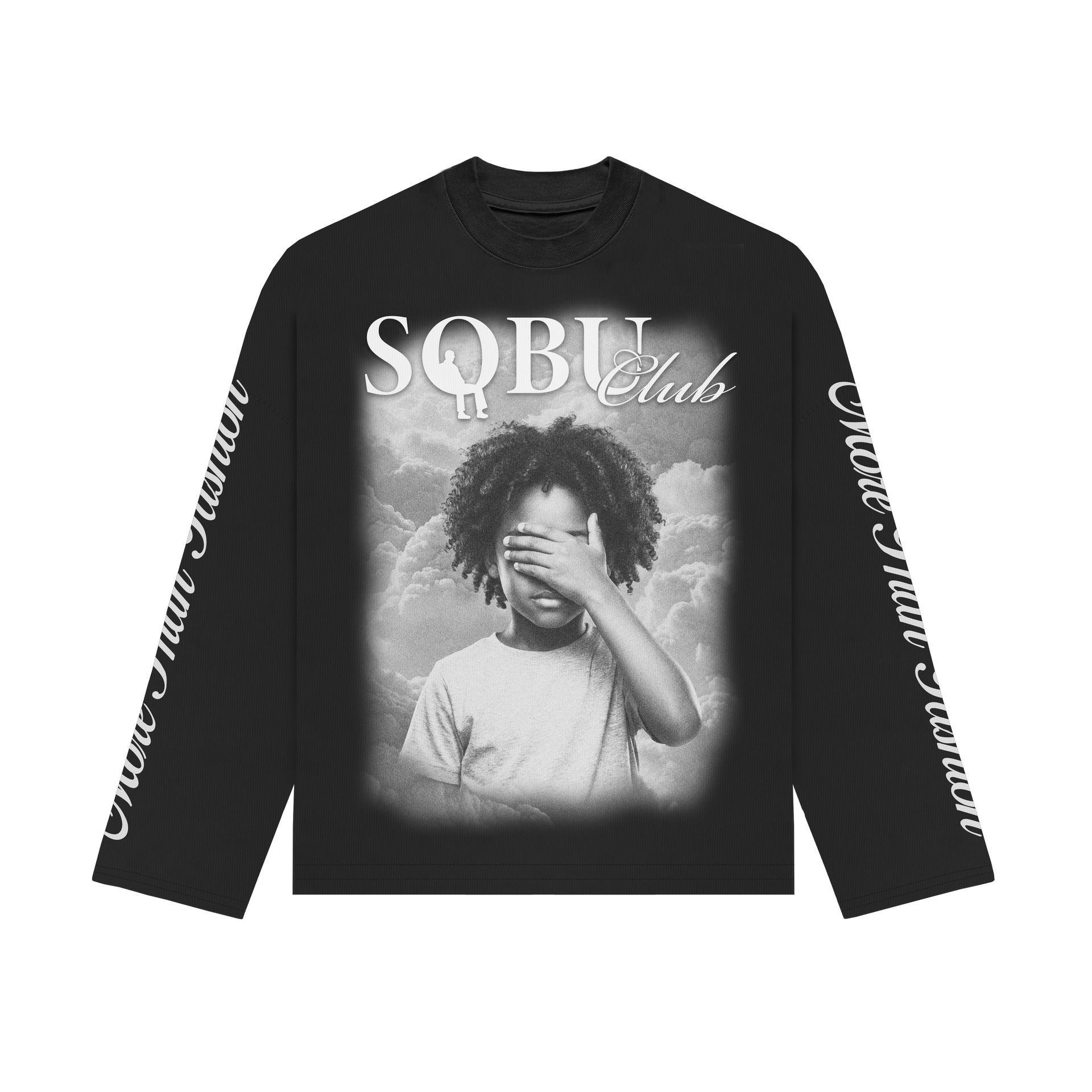 BLACK - SOBU LONG SLEEVE
