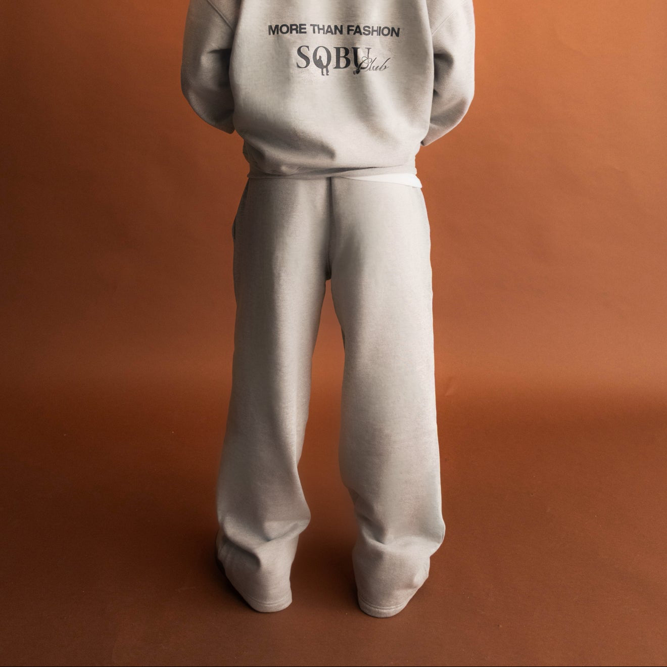 SOBU - GRAY TRACK BOTTOMS